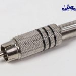 فیش AV نری و مادگی فلزی بسته دو عددی